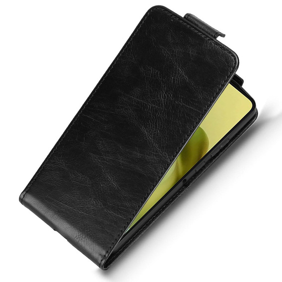 Etui z klapką do Xiaomi Redmi 15 5G / 4G, Flip Case, czarne