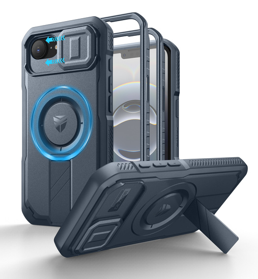 Etui pancerne Dexnor CamProtect z MagSafe do iPhone 16e