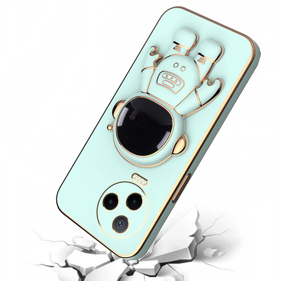Etui do Infinix Note 12 2023, Astronaut, miętowe