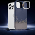 Etui do iPhone 15 Pro, Frame Kickstand, do MagSafe, Sand Blue
