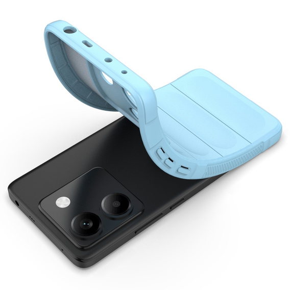 Etui do Xiaomi Poco M7 Pro 5G, Gaming Shockproof, niebieskie