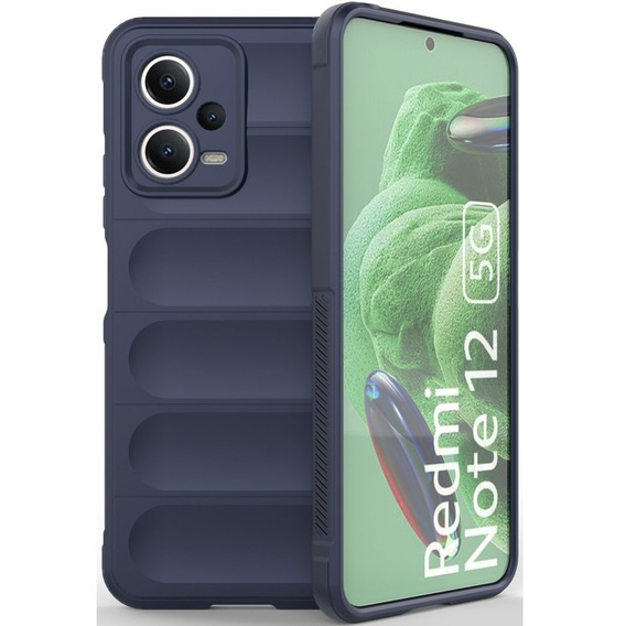 Etui do Xiaomi Redmi Note 12 5G / POCO X5 5G, Gaming Shockproof, granatowe