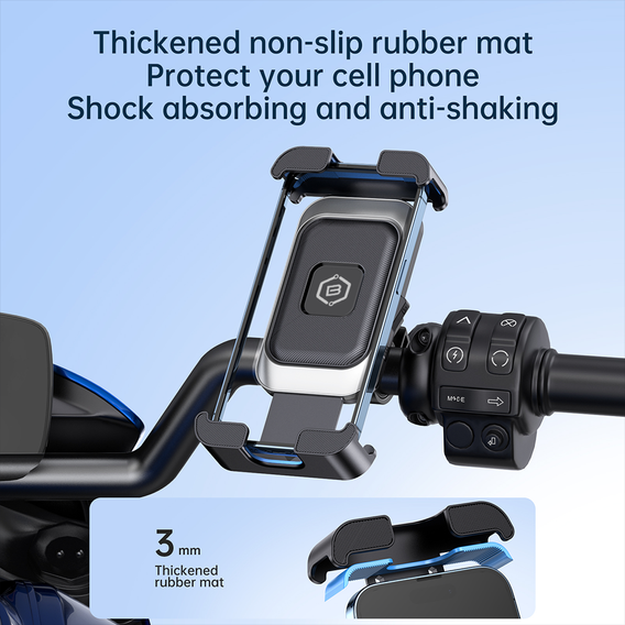 Blavec Uchwyt rowerowy / motocyklowy BV-02 Velo do kierownicy