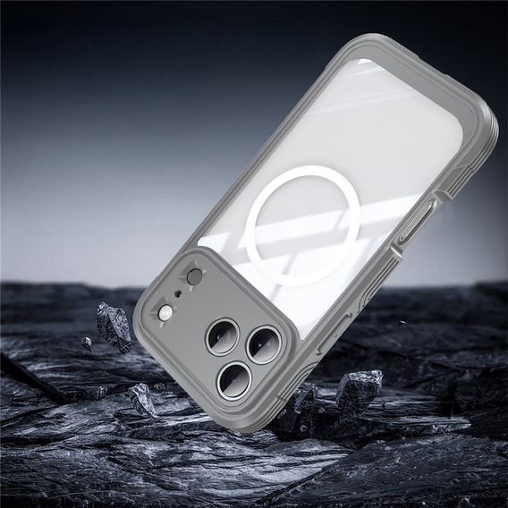 Etui Shockproof ze szkłem do MagSafe do iPhone 17 Pro Max