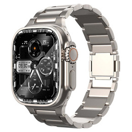 Bransoleta do Apple Watch 1/2/3/4/5/6/7/8/9/10/11/SE Ultra 1/2/3 42/44/45/46/49mm, Tytanowa