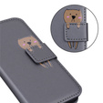 Etui Wallet do Samsung Galaxy S20 FE 5G, Teddy, Grey