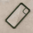 Etui do iPhone 11, Dexnor Full Body Rugged, przezroczyste / zielone