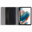 Etui z klawiaturą do Samsung Galaxy Tab A8 10.5 X200 / X205, Touchpad, czarne