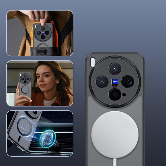 Etui do MagSafe ERBORD Matt Case do Vivo X300