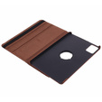 Etui do Lenovo Tab M11, Obrotowe 360, brązowe