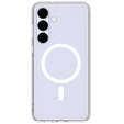 Etui Spigen Ultra Hybrid Mag MagSafe do Samsung Galaxy S25 Ultra, Clear / White