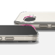 Etui Ringke Fusion do Google Pixel 9A, Clear + Szkło Hartowane 9H