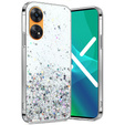 Etui do Oppo Reno8 T, Glittery, przezroczyste