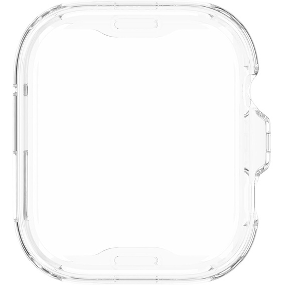2w1 Etui silikonowe z osłoną ekranu do Huawei Watch Fit 4 – lekka ochrona wyświetlacza i boków - przezroczyste