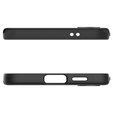 Etui Spigen do Samsung Galaxy S24, Thin Fit, Czarne + Szkło