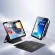 Etui z klawiaturą do iPad Air 10.9" 2022/2020 (5/4 gen.) / Pro 11" 2022/2021/2020/2018 (4/3/2/1 gen.), Dux Ducis DK series, czarne