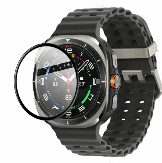 2x Szkło Hybrydowe ERBORD do Samsung Galaxy Watch Ultra 47mm (2025 / 2024)