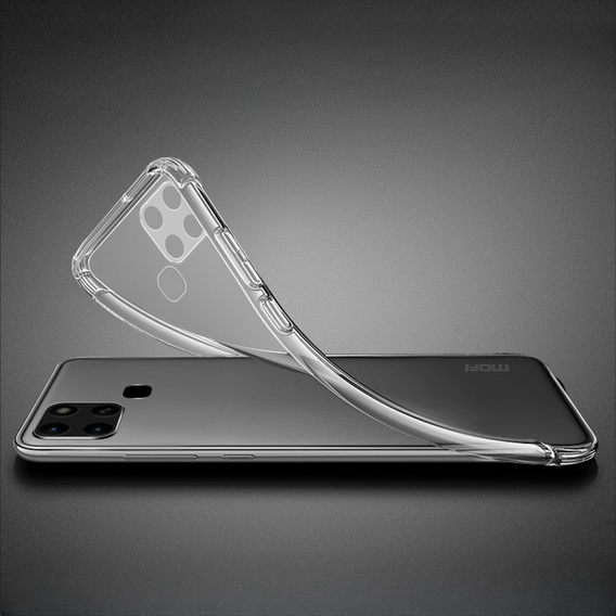 Etui MOFI do Infinix Smart 6, Slim Flexible, silikonowe cienkie, Przezroczyste
