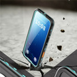 Etui do iPhone 17 Air, Wodoodporne IP68, SHELLBOX MagSafe, niebieskie