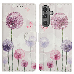 Etui z klapką do Samsung Galaxy A55 5G, Wallet, Dandelion