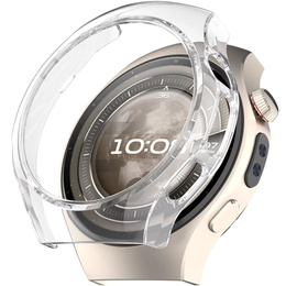 Etui ochronne do Huawei Watch 5 42mm – cienka obudowa z trwałego tworzywa - przezroczysta