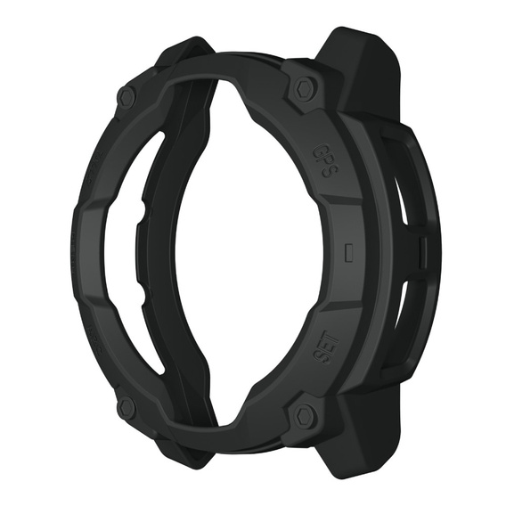 Etui ochronne do Garmin Instinct 3 Solar / Instinct 3 AMOLED 45mm – TPU, wzmocnione wycięcia, czarne
