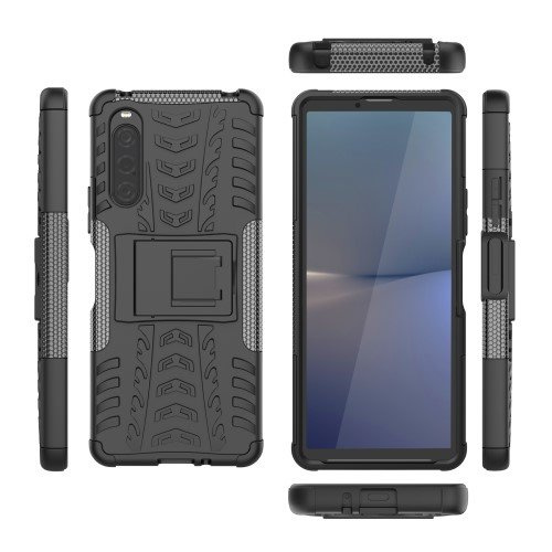 Etui do Sony Xperia 10 V, Tire Armor, czarne