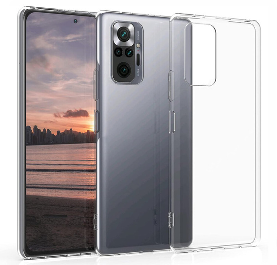 Etui cienkie do Xiaomi Redmi Note 10 Pro, Slim, przezroczyste
