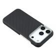 Etui do iPhone 17 Pro, Carbon Fiber, do MagSafe, czarne