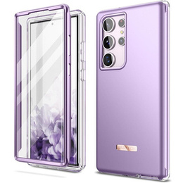 Etui do Samsung Galaxy S23 Ultra, Suritch Full Body, fioletowe