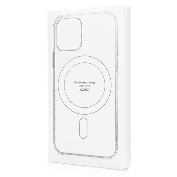 Etui Silicone Mag Cover do iPhone 14 Plus, Purple