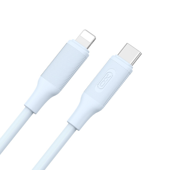 XO Kabel NB-Q265A PD USB-C – Lightning 1,0 m 27W, niebieski