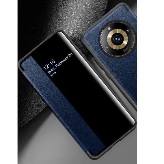 Etui do Realme 11 Pro 5G / 11 Pro+ 5G, z klapką Side View, niebieskie