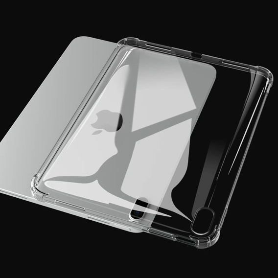 Elastyczne etui do iPad 11" 2025 A16 (11 gen.) / iPad 10.9" 2022 (10 gen.) z ochroną narożników, przezroczyste