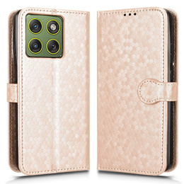 Etui z klapką Wallet Rhombus do Motorola Edge 70