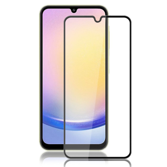 Szkło Hartowane Mocolo Full Glue do Samsung Galaxy A25 5G, czarna ramka