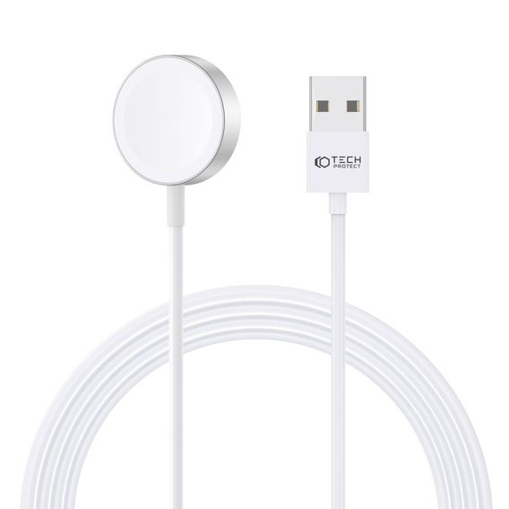 Ładowarka Indukcyjna MagSafe do USB, Tech-Protect, Biała