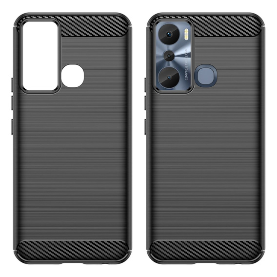 Etui do Infinix Hot 20i, Karbon, czarne