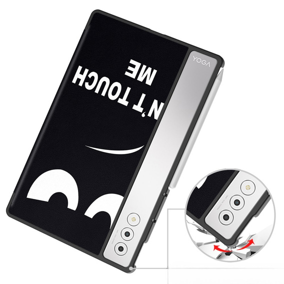 Etui do Lenovo Yoga Tab Plus 12,7", Smartcase, don't touch me