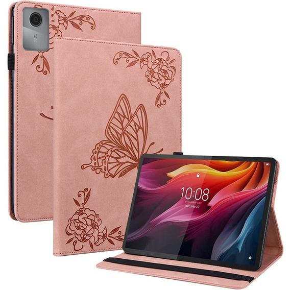 Etui Butterfly z podstawką i kieszonkami do Lenovo Idea Tab 11"