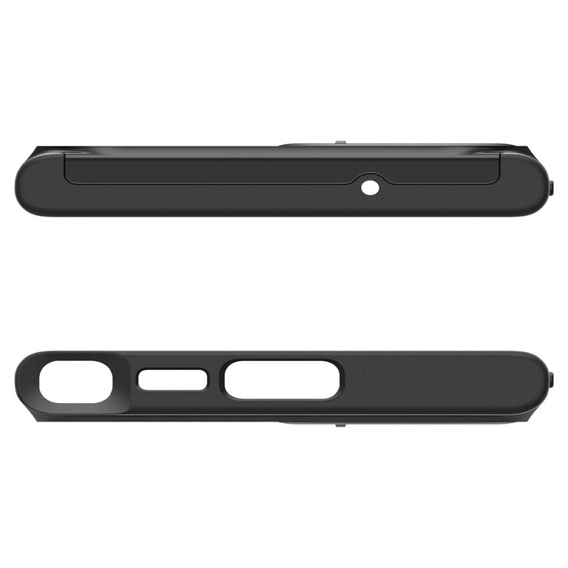 Spigen Optik Armor czarne etui do Samsung Galaxy S23 Ultra