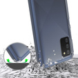 Etui do Samsung Galaxy A02s, Fusion Hybrid, przezroczyste