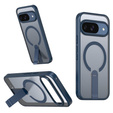 Etui Fusion Hybrid do Google Pixel 10 / 10 Pro, do MagSafe, z podstawką, niebieskie