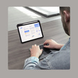 Etui z klawiaturą do iPad 11" 2025 A16 (11 gen.) / iPad 10.9" 2022 (10 gen.), NILLKIN Bumper Pen Slot, czarne