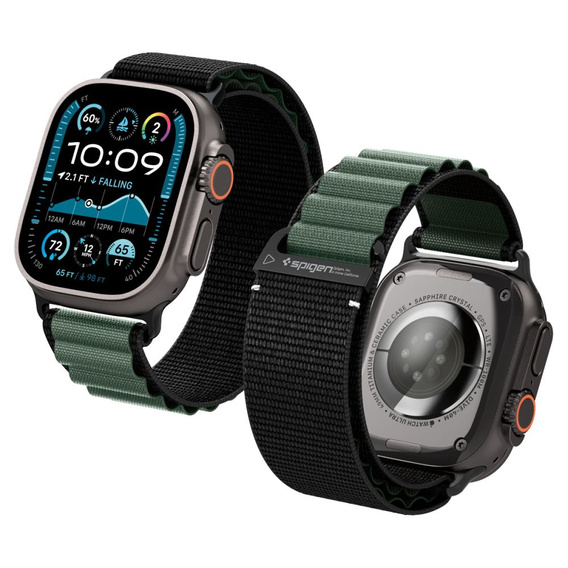 Pasek Spigen WBF1 Band do Apple Watch 8/9/10/11/SE/Ultra 1/2 (44/45/46/49 mm)