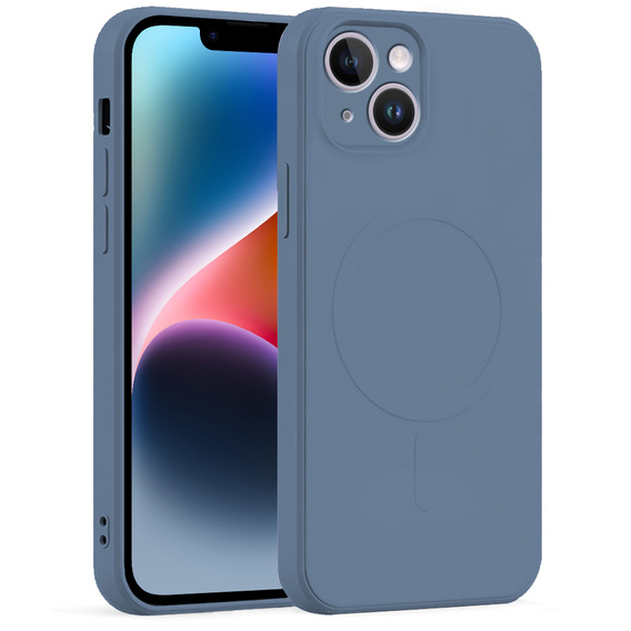 Etui Silicone Mag Cover do iPhone 13 Mini, Blue
