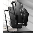Etui pancerne do iPhone XS Max, Dexnor Full Body, czarne