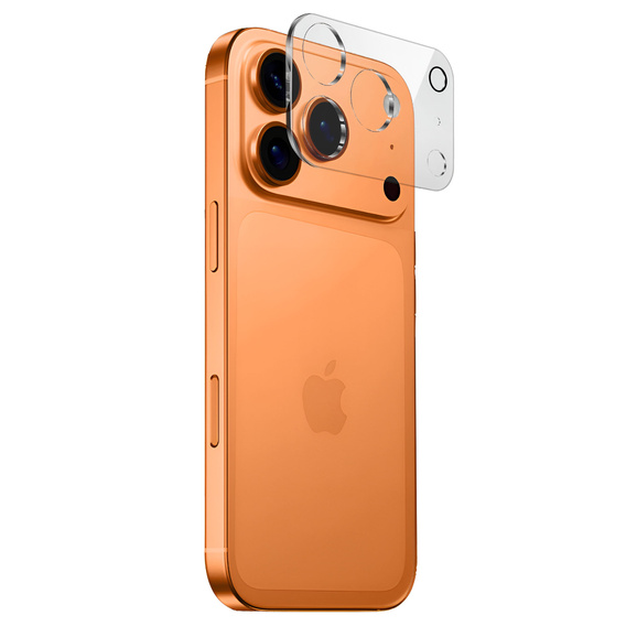 2x Szkło hartowane na wyspę aparatów ERBORD do iPhone 17 Pro Max