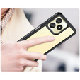 Etui do Realme C51, Fusion Hybrid, przezroczyste / czarne