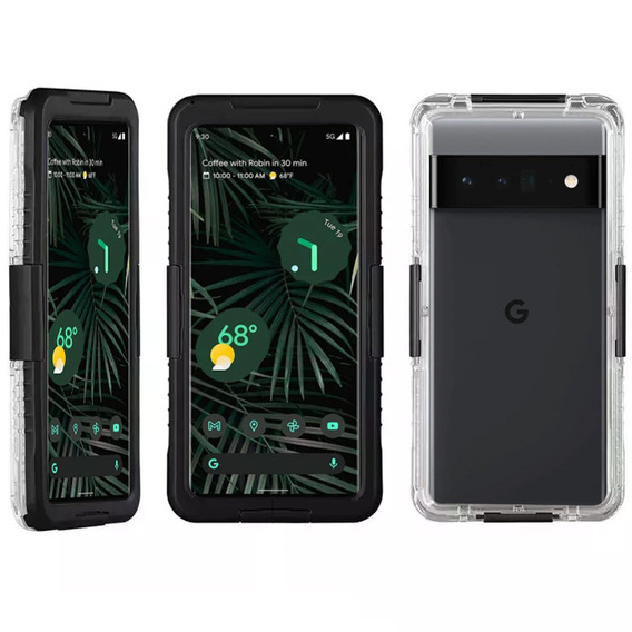 Etui Wodoodporne IP68 do Google Pixel 6, Czarne